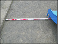 安全領域の測定